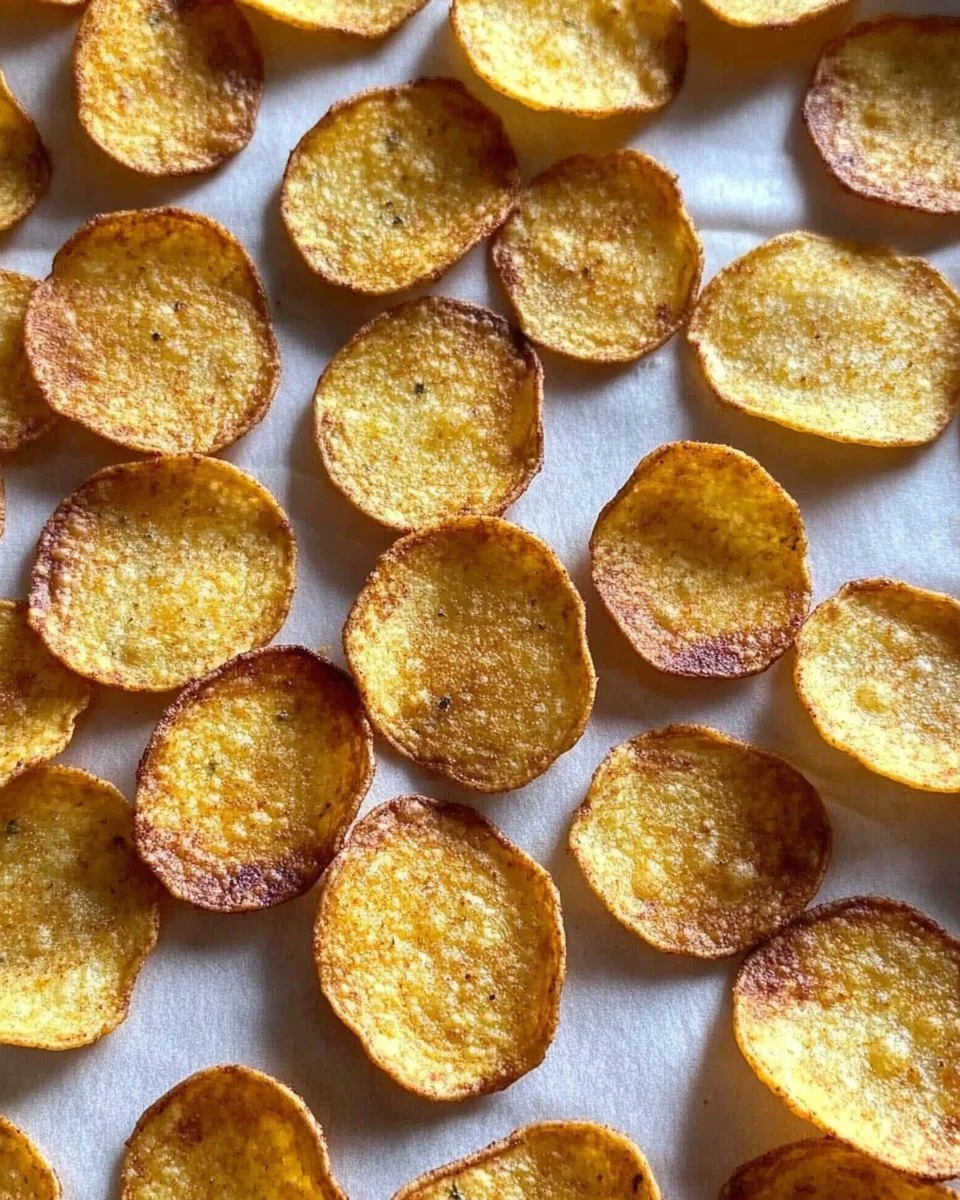 Baked Chickpea Chips