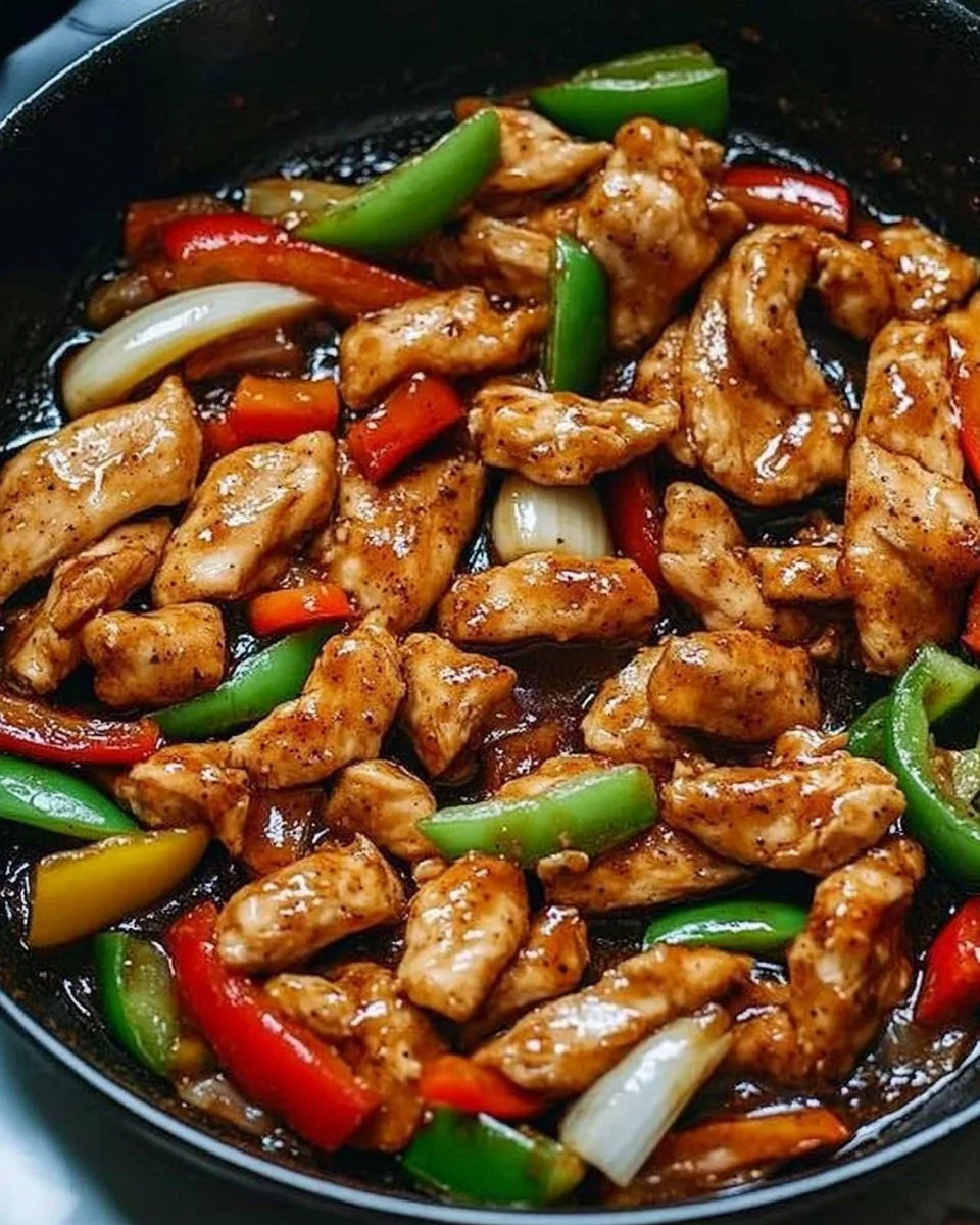 Black Pepper Chicken