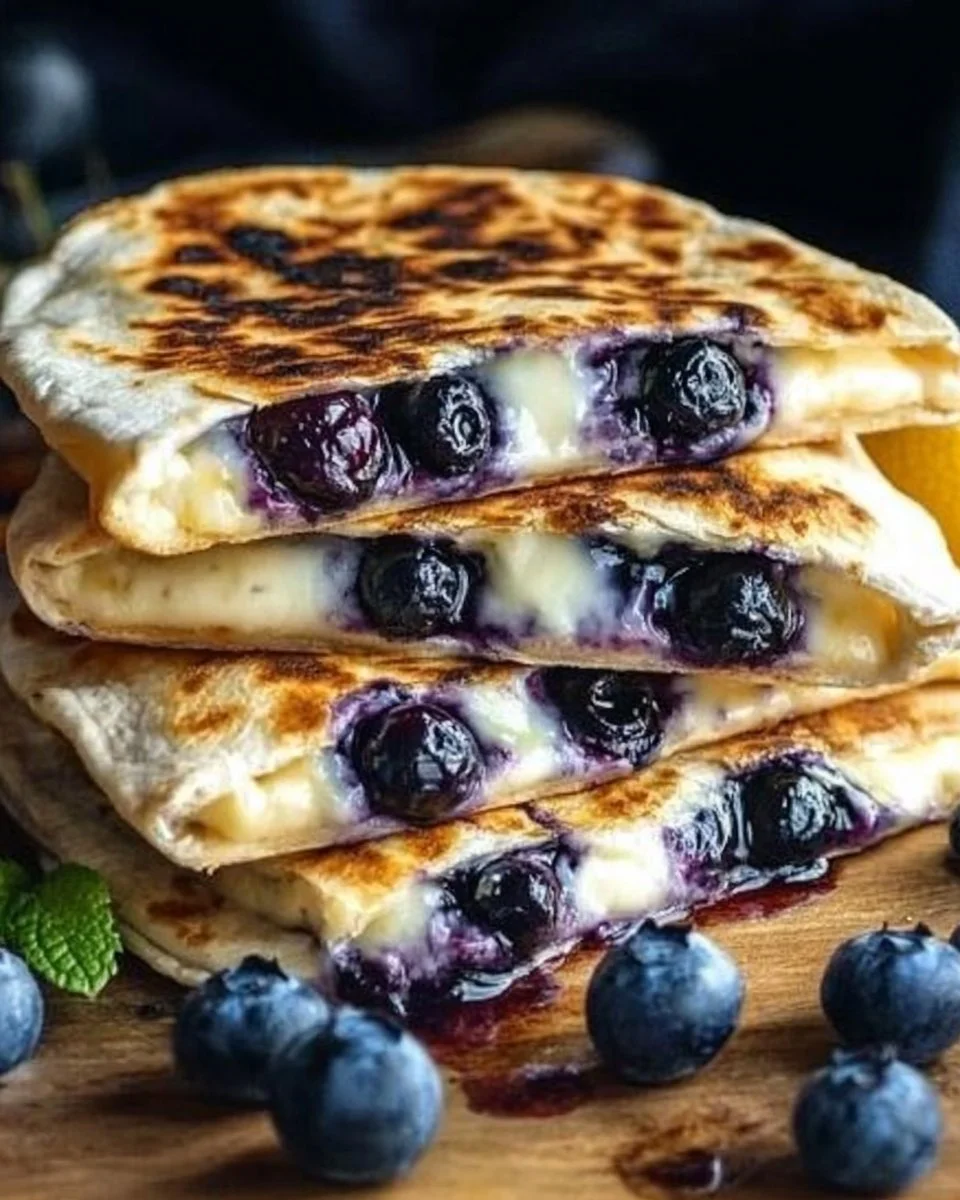 Blueberry Breakfast Quesadilla: A Fun and Easy Morning Treat