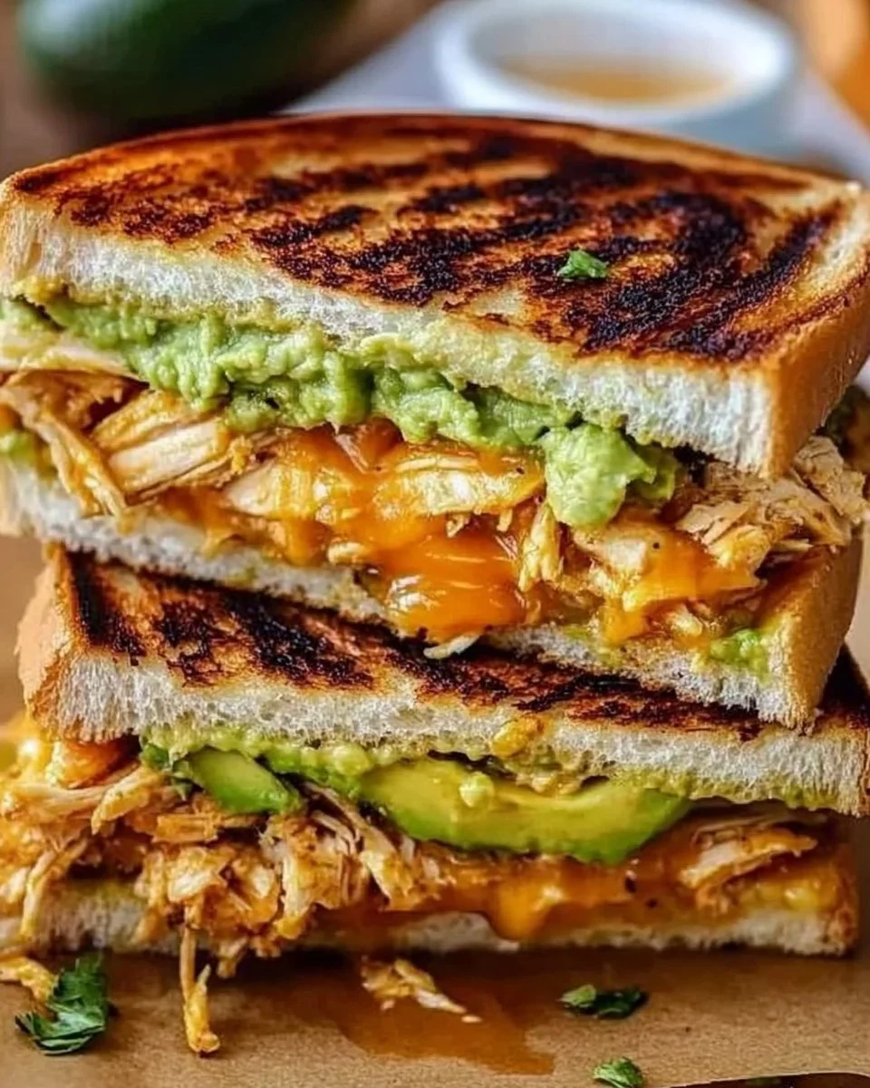 Chicken Avocado Melt Sandwich
