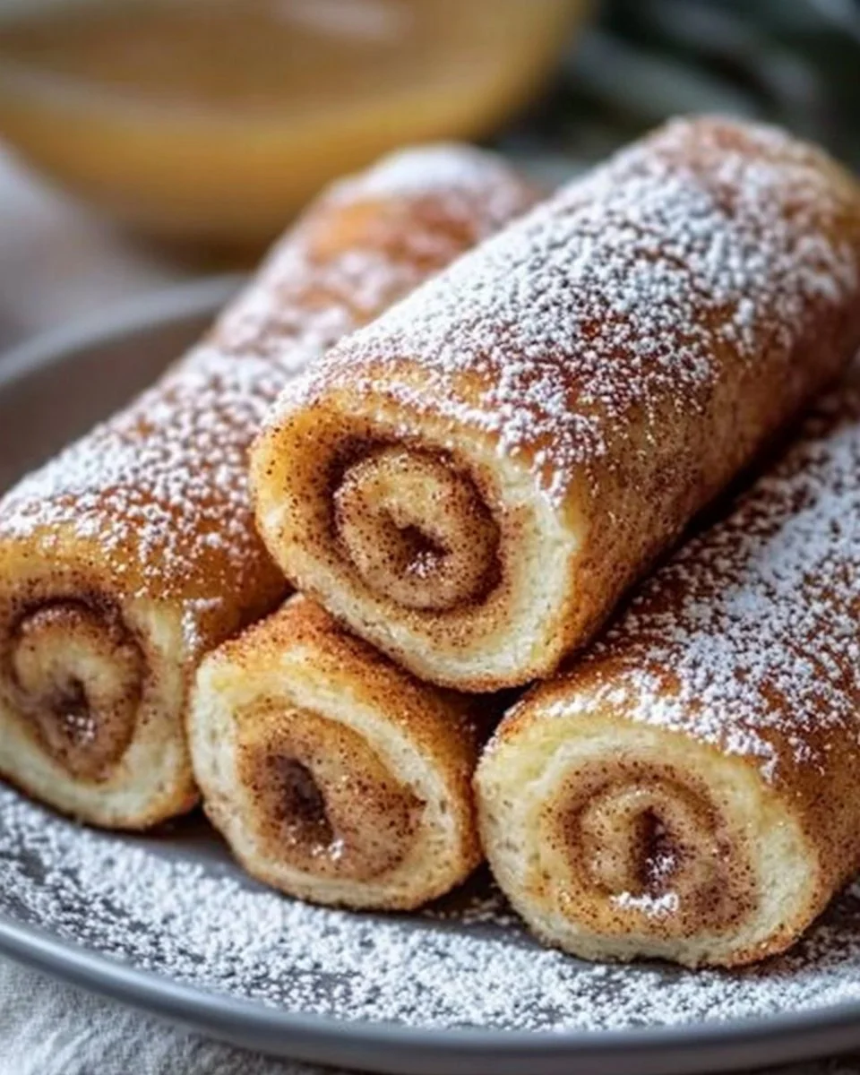 Cinnamon Roll French Toast Roll-Ups – A Sweet and Easy Breakfast Treat!
