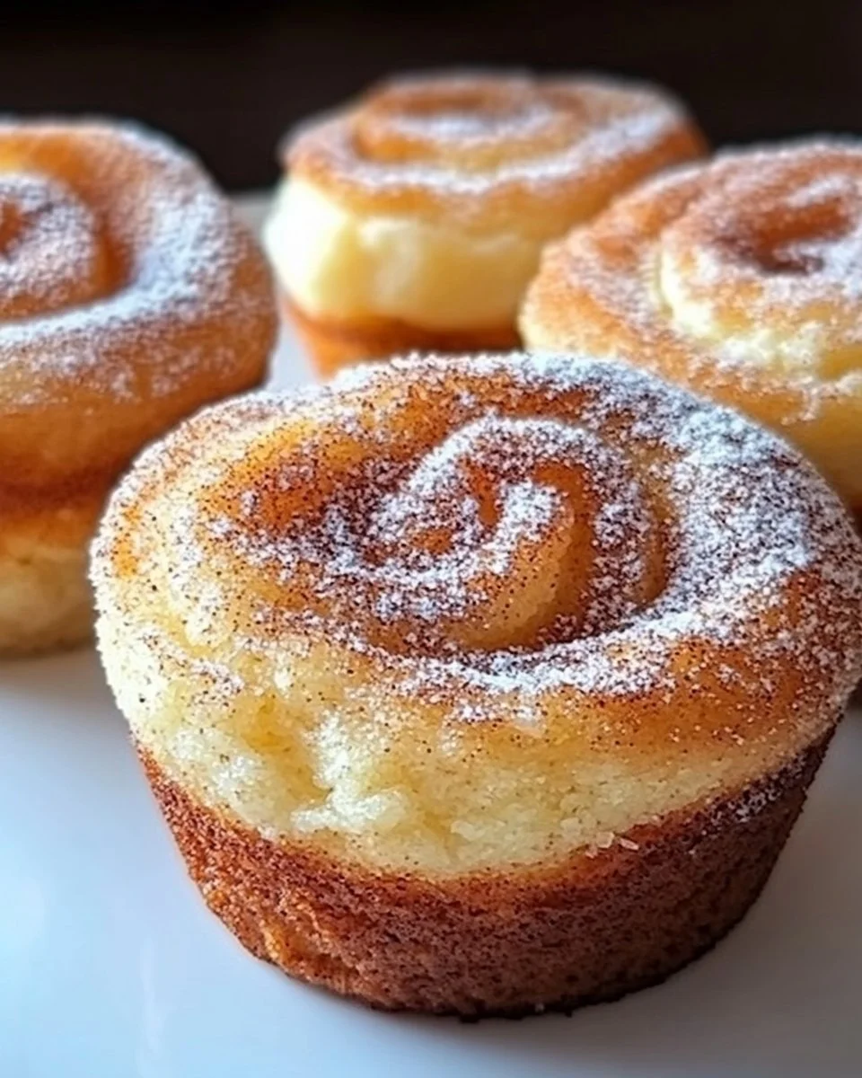 Cinnamon Sugar French Toast Muffins