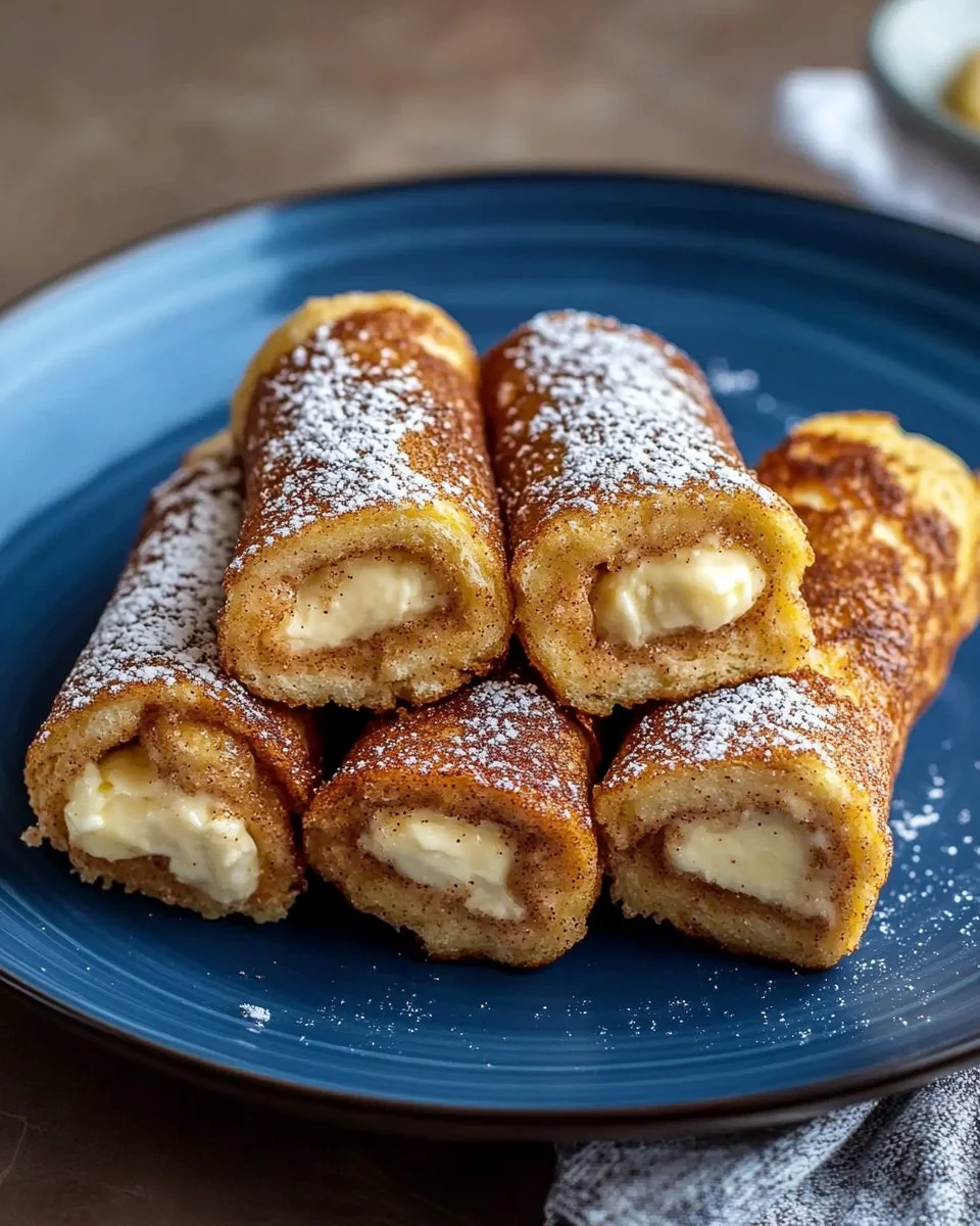 Cinnamon Sugar French Toast Roll-Ups