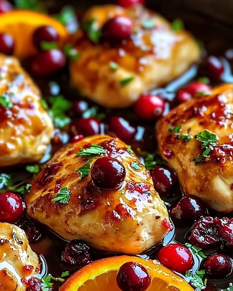 Cranberry Orange Chicken