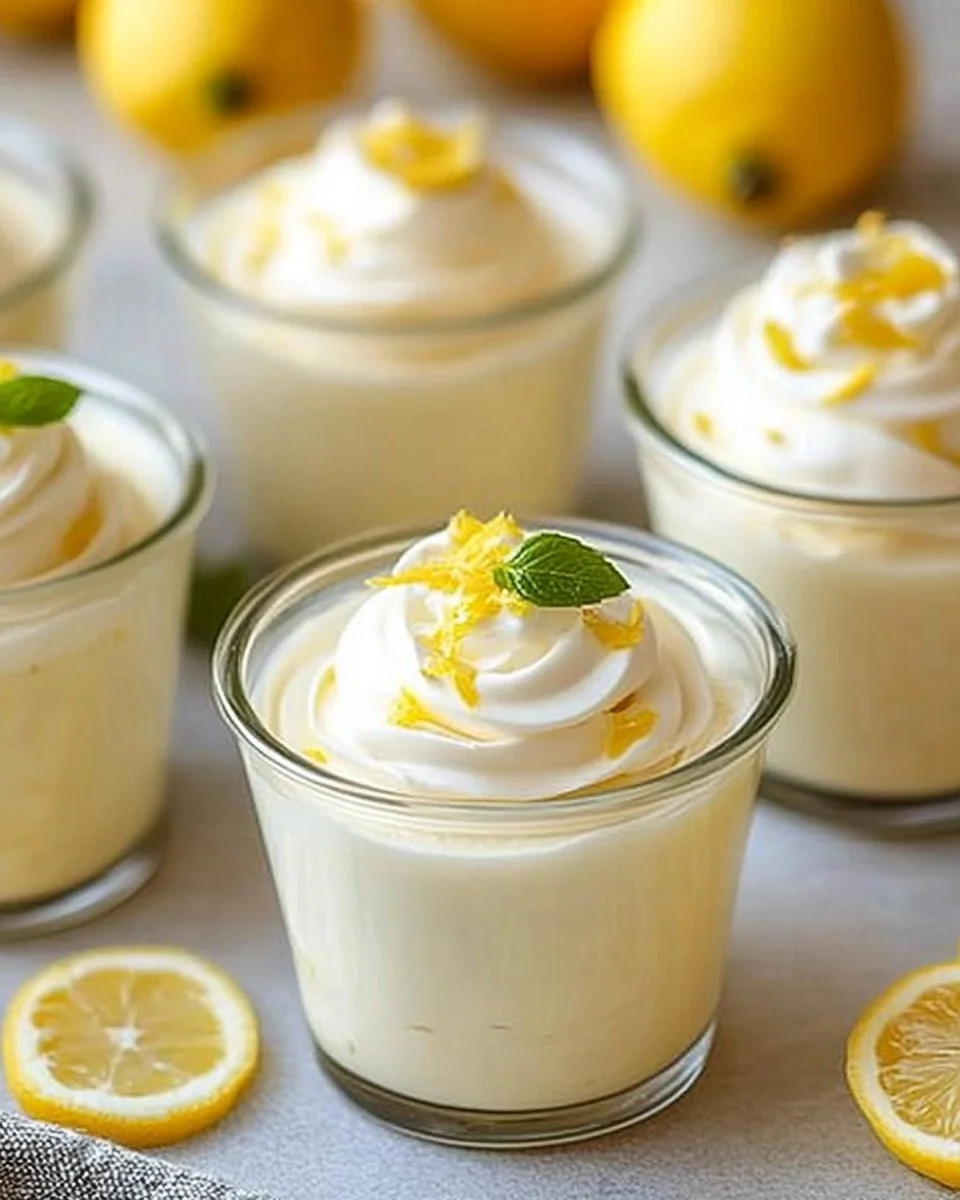 Easy Lemon Mousse
