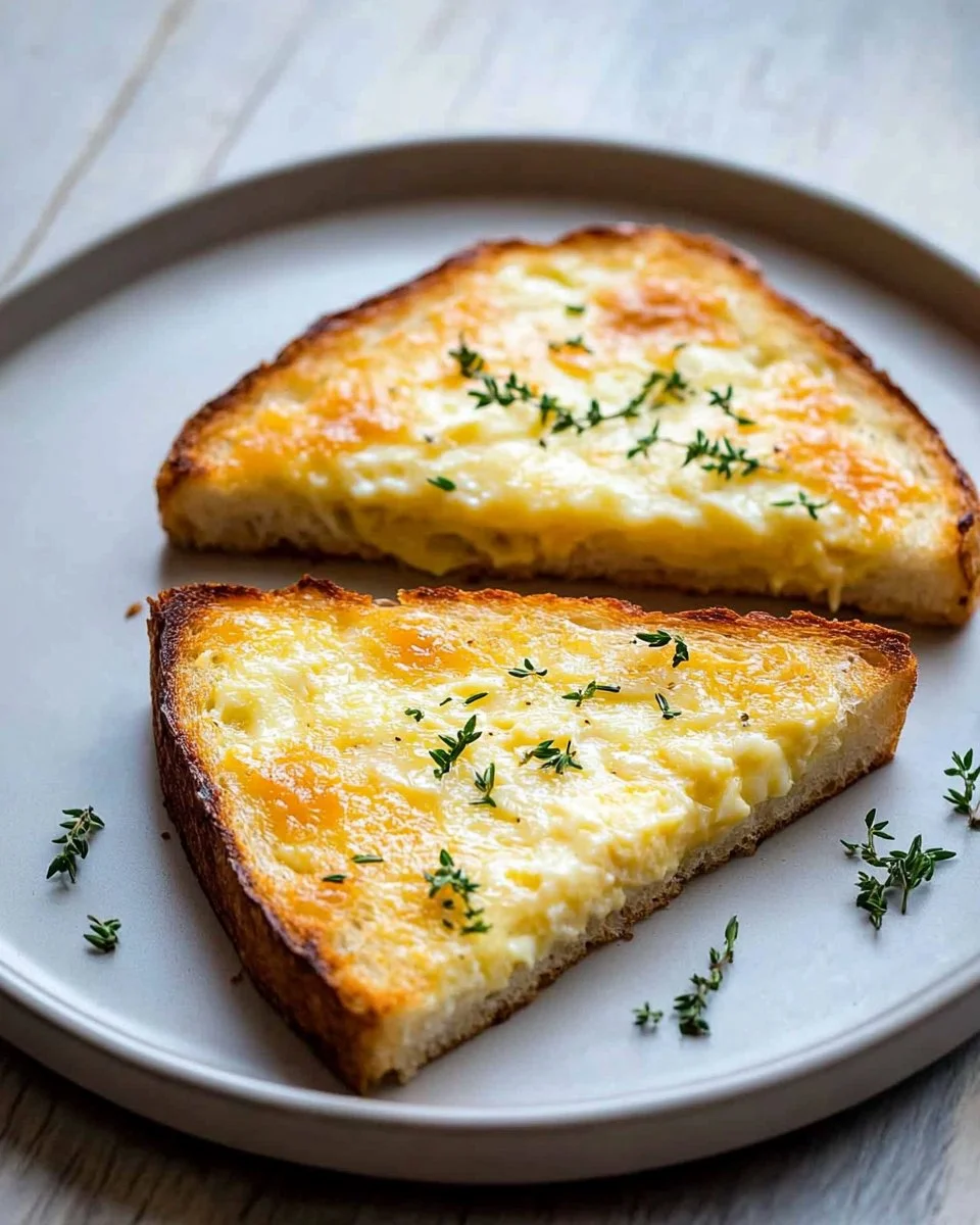 Egg and Cheese Toasts: Crispy, Cheesy, and Amazingly Quick