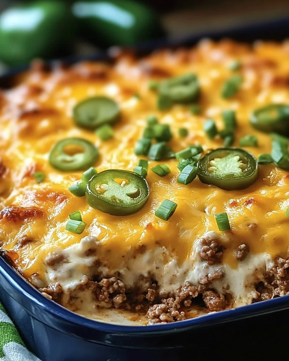 Keto Jalapeño Popper Casserole