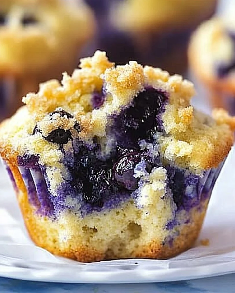 Lemon Blueberry Muffins