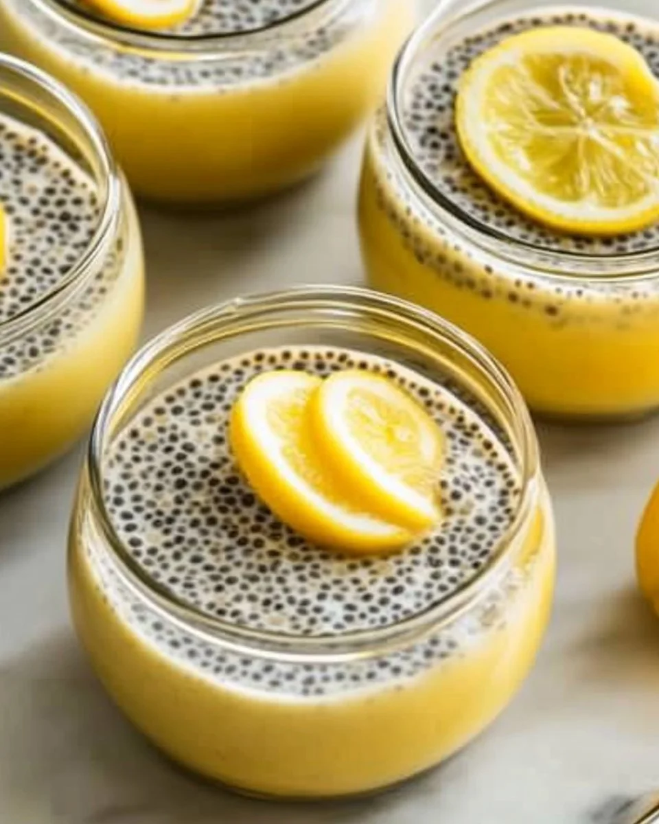 Lemon Chia Pudding