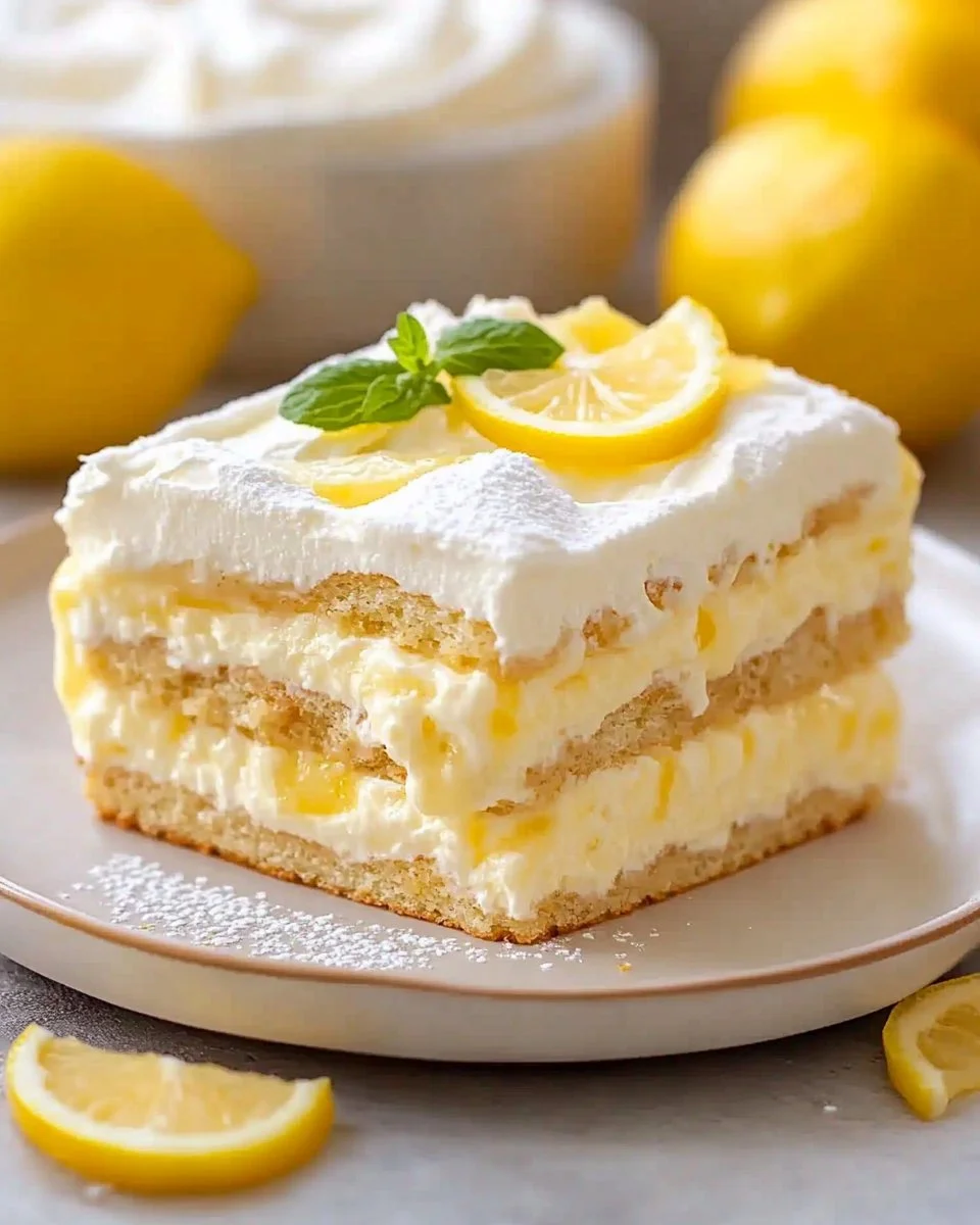 Lemon Tiramisu: Refreshing & Creamy Italian Dessert