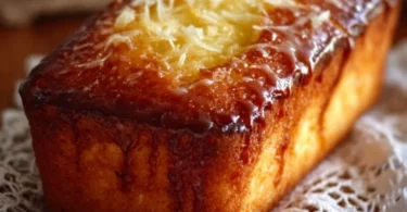 Moist lemon yogurt cake, gluten-free and easy recipe without white flour