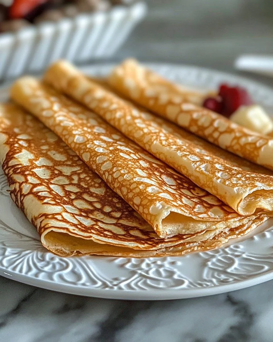Oatmeal Crepes