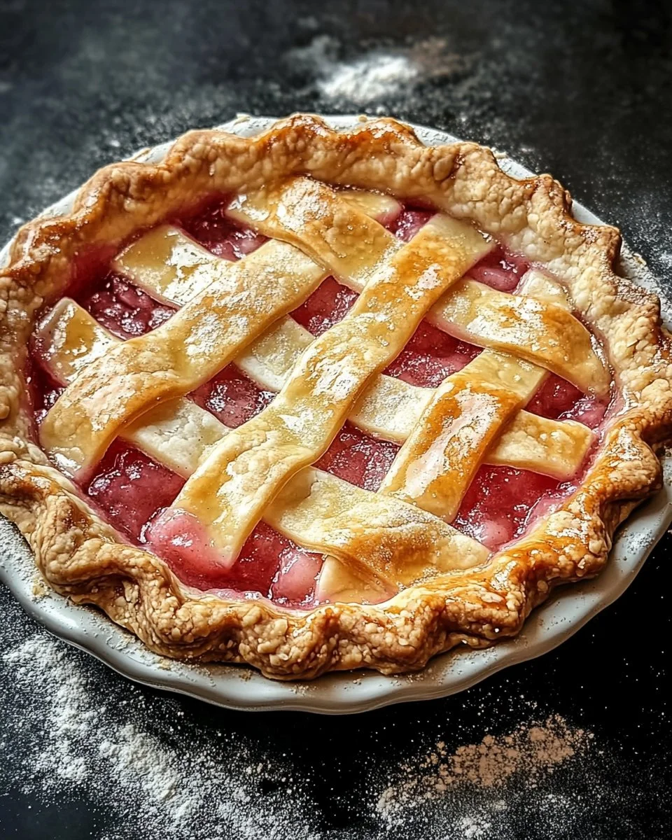 Old-Fashioned Rhubarb Pie