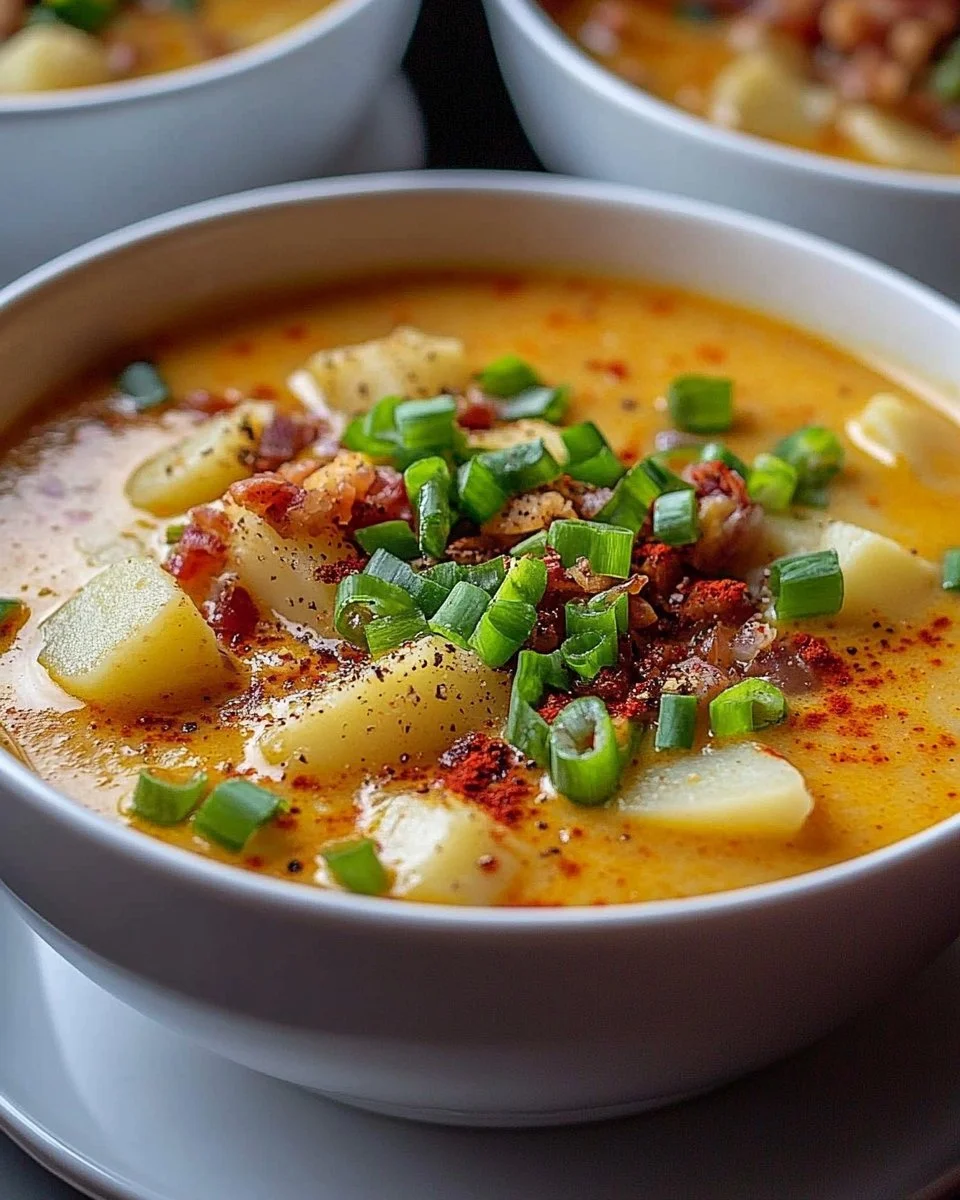 Spicy Cajun Potato Soup: Creamy, Bold, and Irresistibly Zesty!