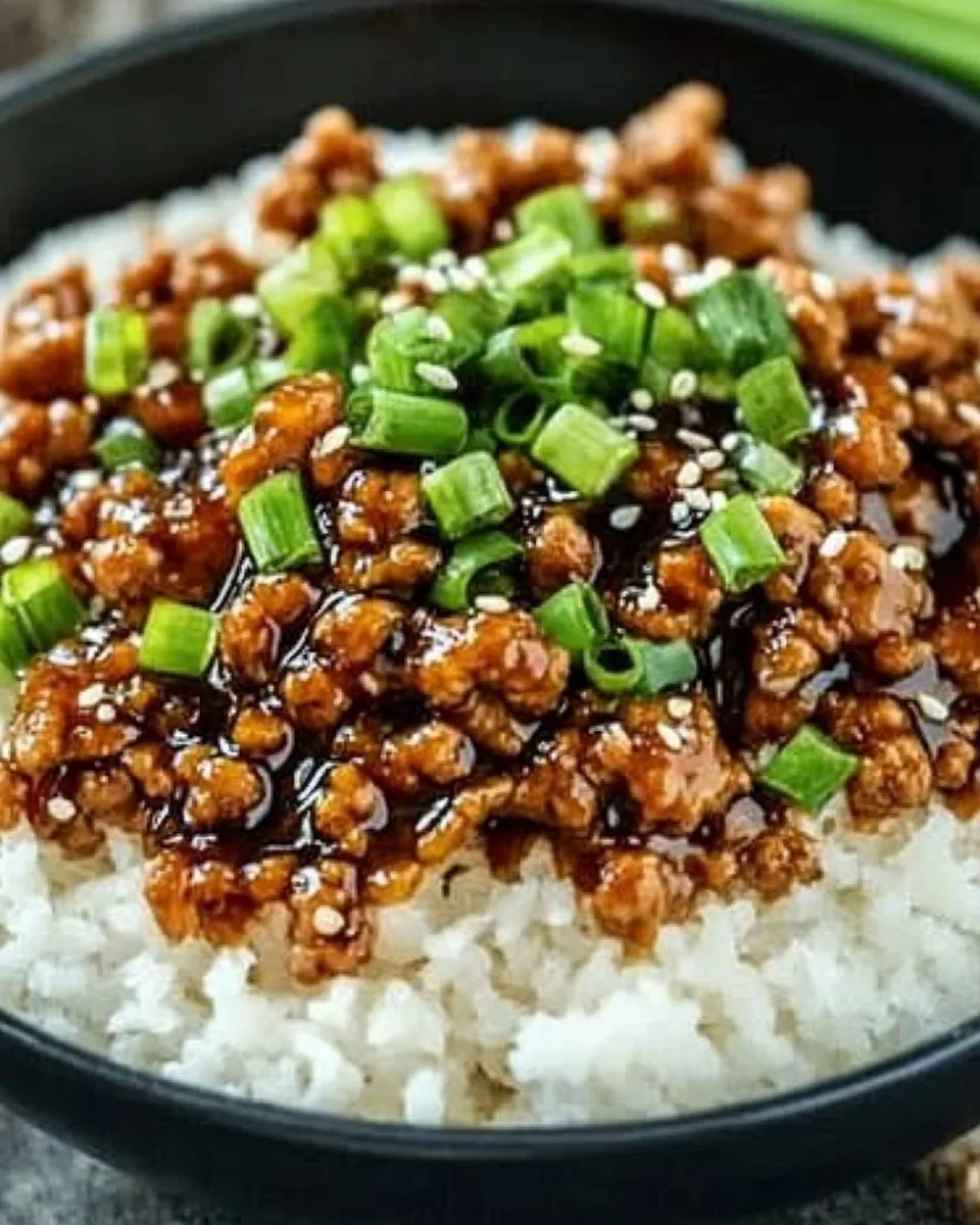 Sweet and Savory Honey Garlic Ground Turkey Recipe in 25 Minutes