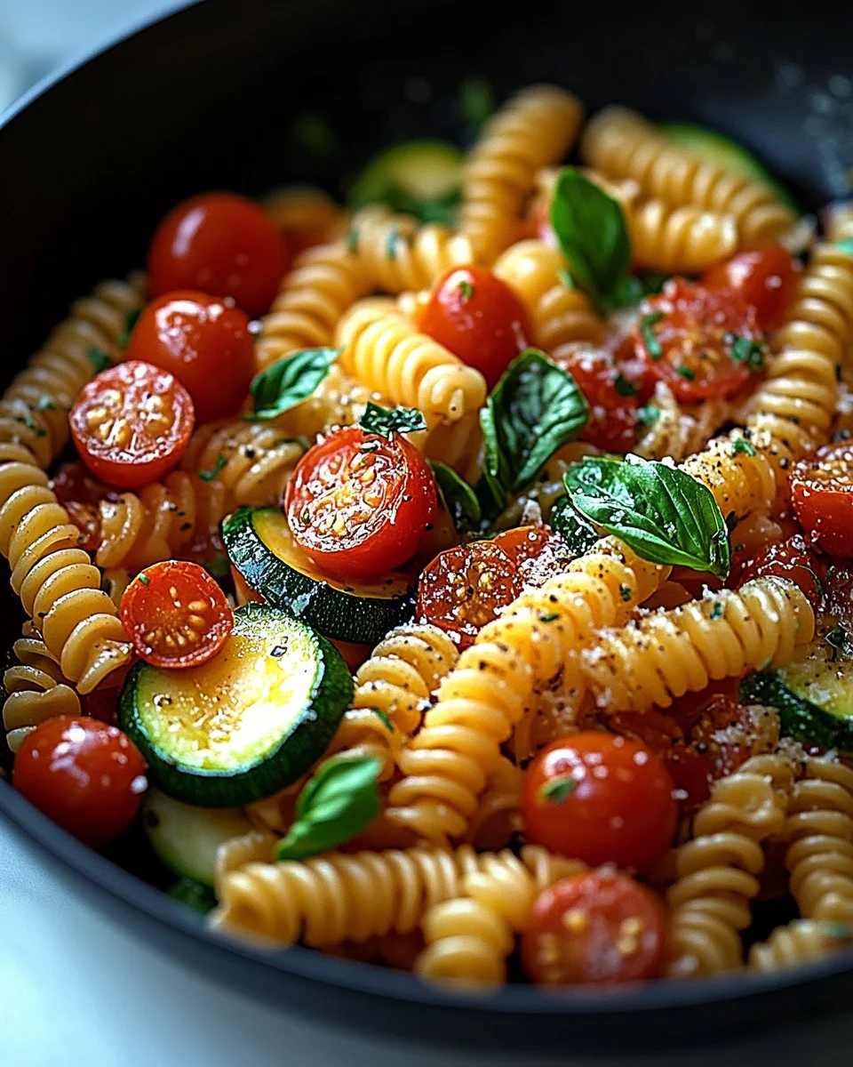 Tomato Zucchini Pasta