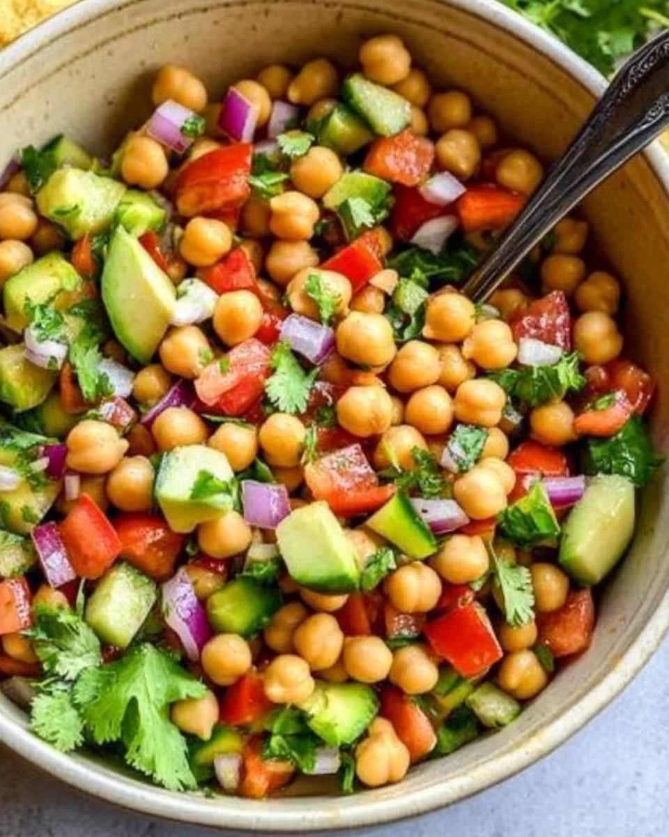 Vegan Ceviche Style Chickpeas