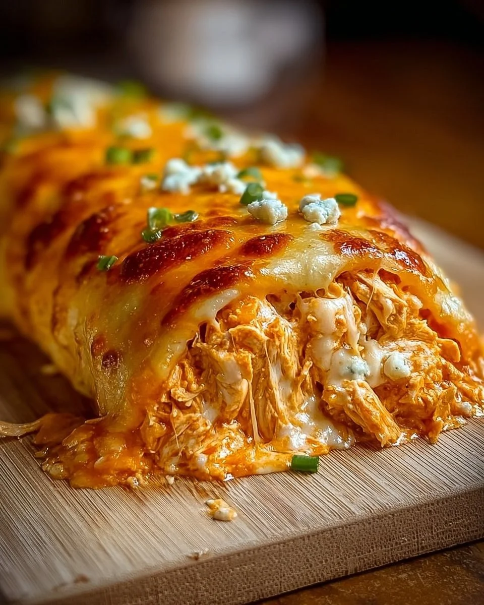 Buffalo Chicken Cheese Bake