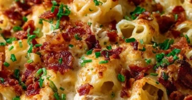 Delicious crazy good casserole showcasing colorful ingredients and hearty flavor