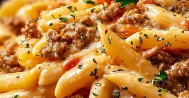 Gordon Ramsay's flavorful ground turkey pasta dish, easy and healthy recipe.