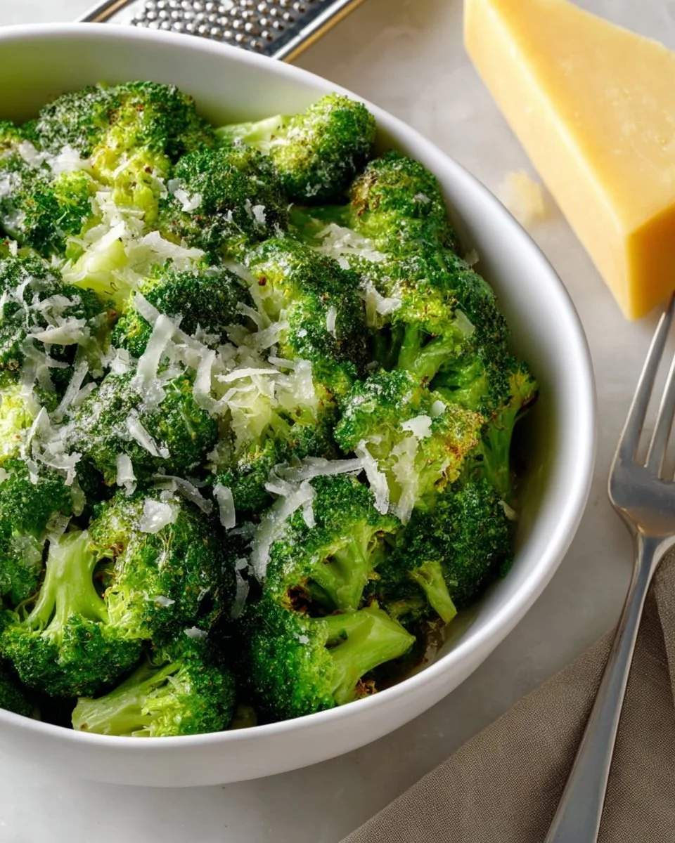 Delicious Longhorn Steakhouse broccoli recipe served on a plate.