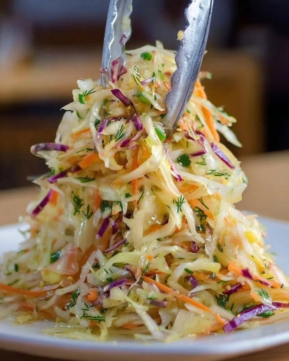 Old Fashioned Sauerkraut Salad